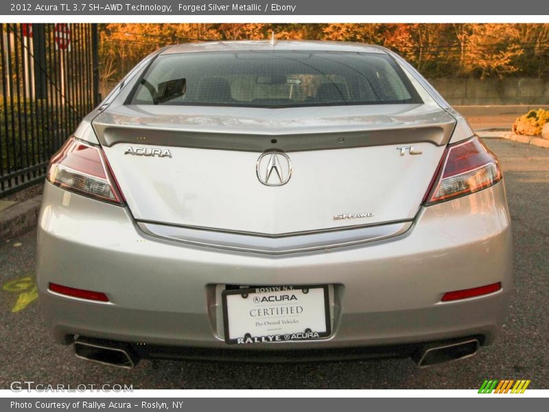Forged Silver Metallic / Ebony 2012 Acura TL 3.7 SH-AWD Technology