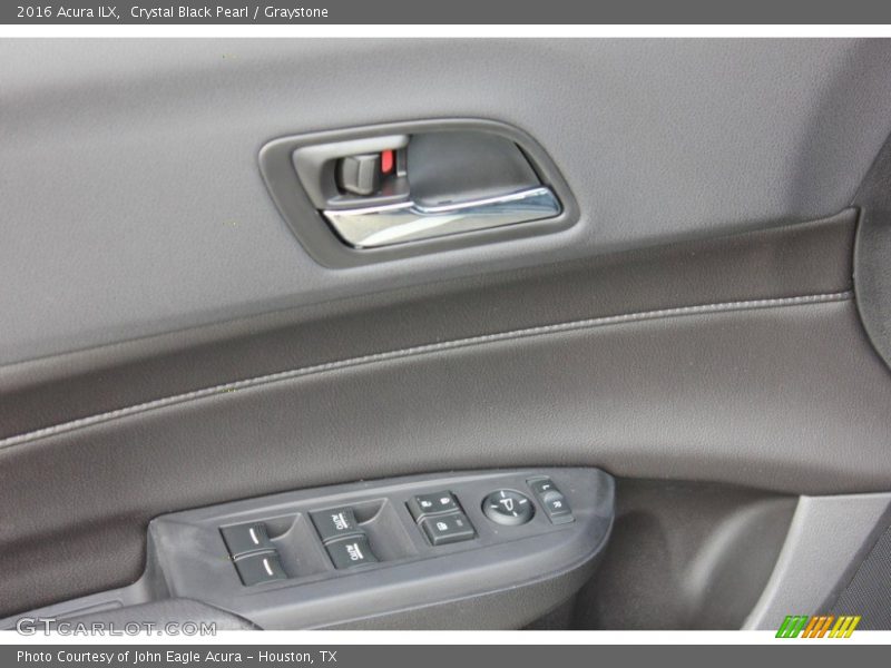 Crystal Black Pearl / Graystone 2016 Acura ILX