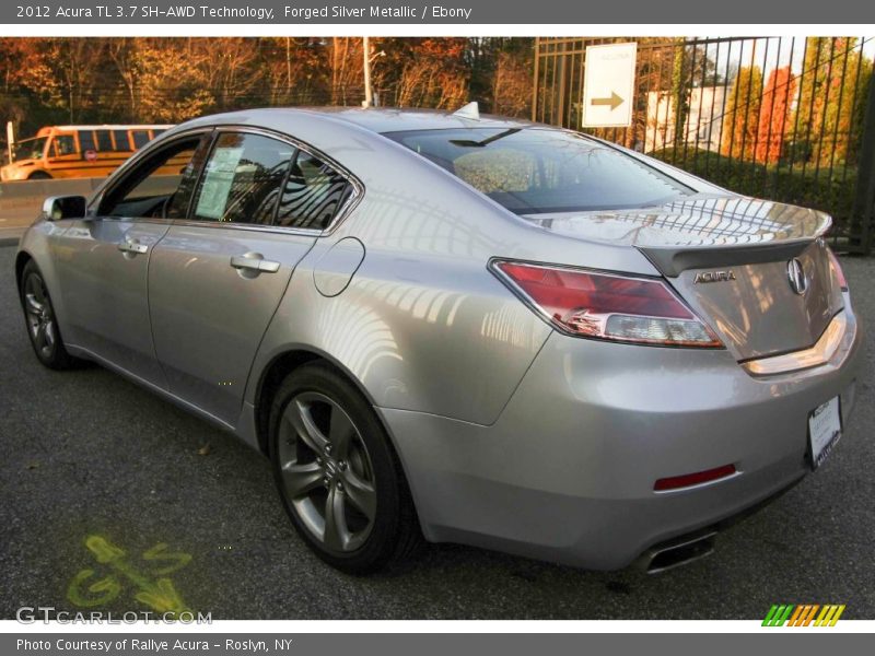 Forged Silver Metallic / Ebony 2012 Acura TL 3.7 SH-AWD Technology