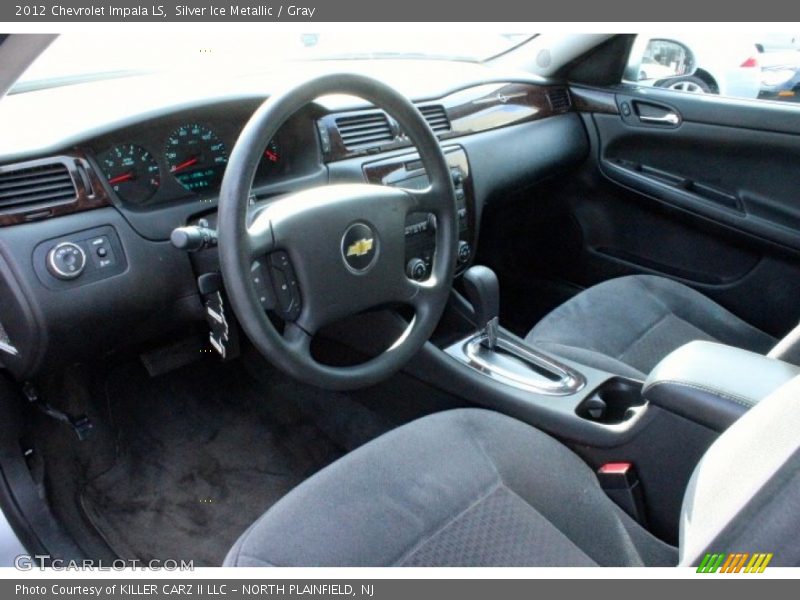 Silver Ice Metallic / Gray 2012 Chevrolet Impala LS