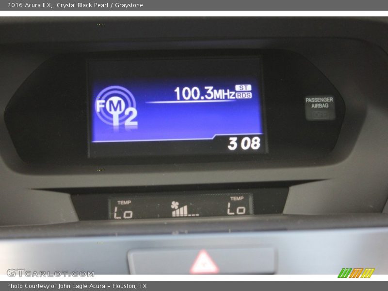 Crystal Black Pearl / Graystone 2016 Acura ILX