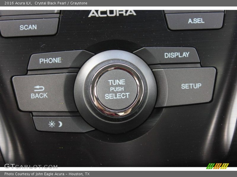 Crystal Black Pearl / Graystone 2016 Acura ILX