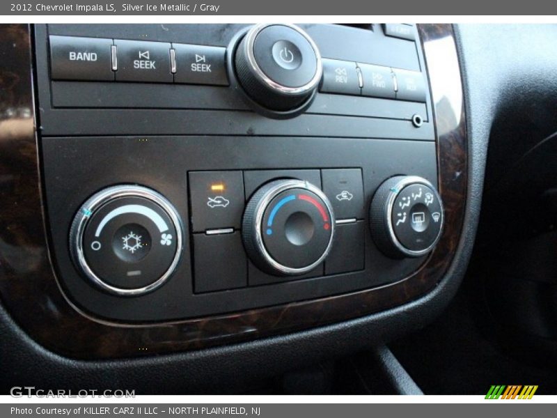 Silver Ice Metallic / Gray 2012 Chevrolet Impala LS