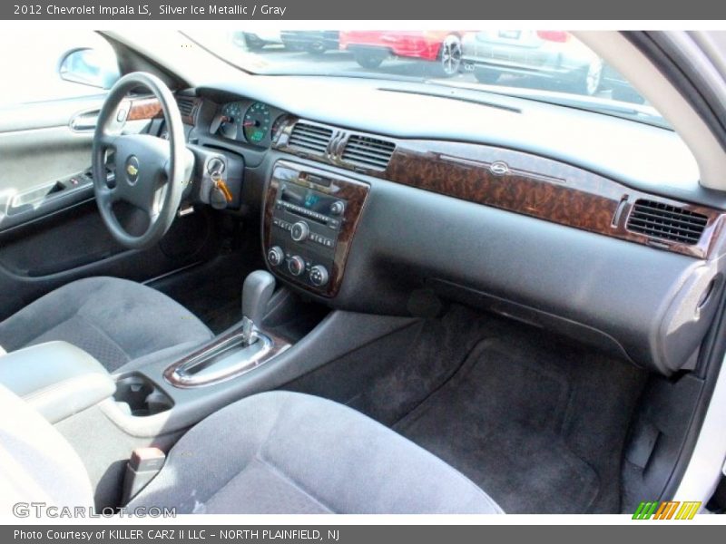 Silver Ice Metallic / Gray 2012 Chevrolet Impala LS