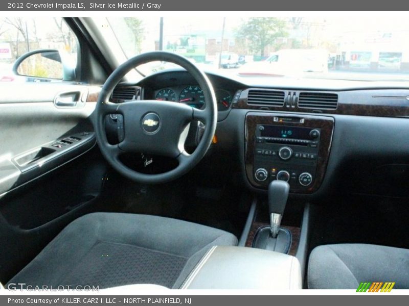 Silver Ice Metallic / Gray 2012 Chevrolet Impala LS