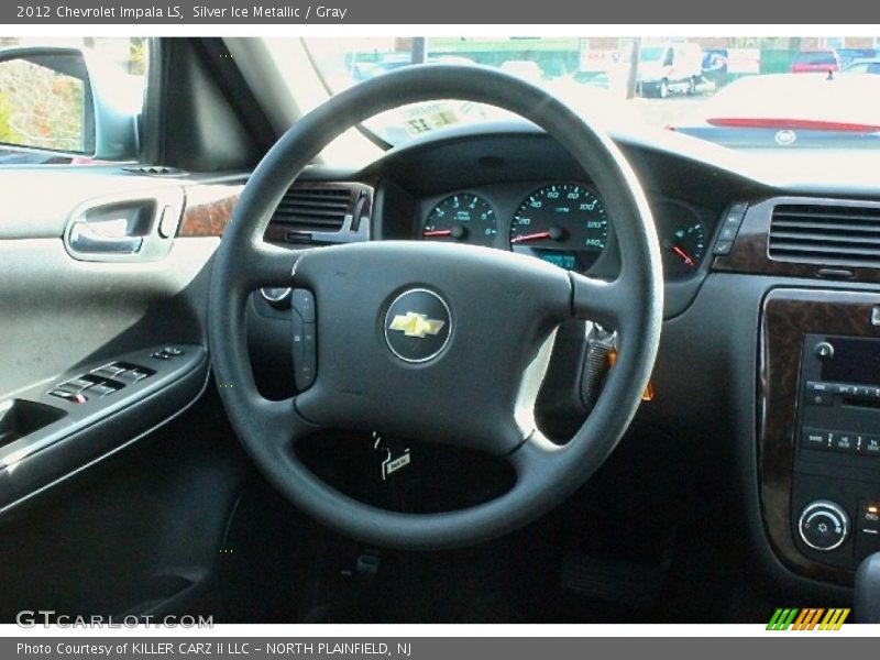 Silver Ice Metallic / Gray 2012 Chevrolet Impala LS