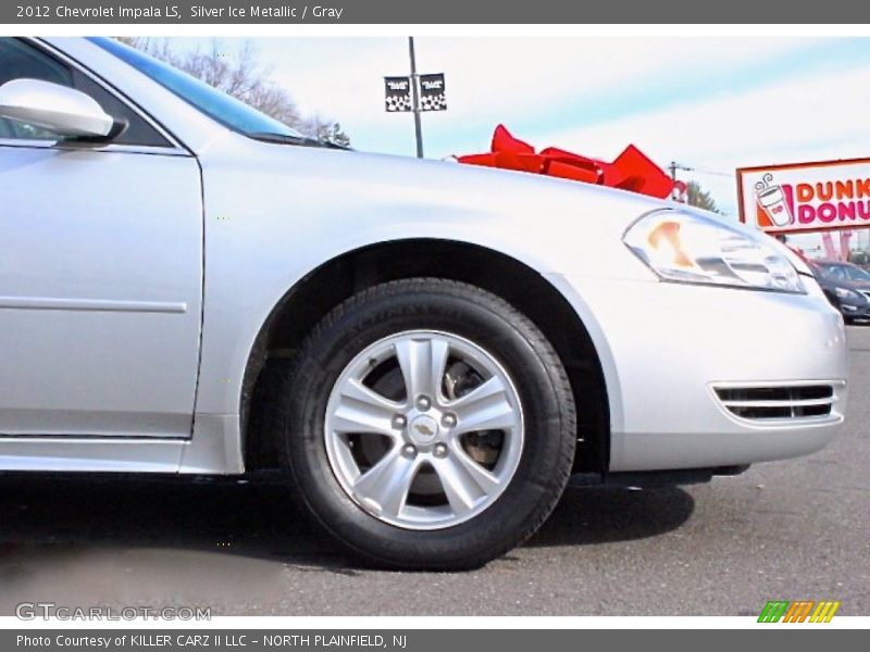 Silver Ice Metallic / Gray 2012 Chevrolet Impala LS