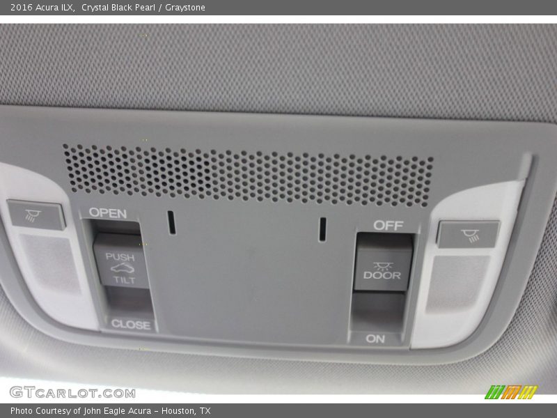 Crystal Black Pearl / Graystone 2016 Acura ILX