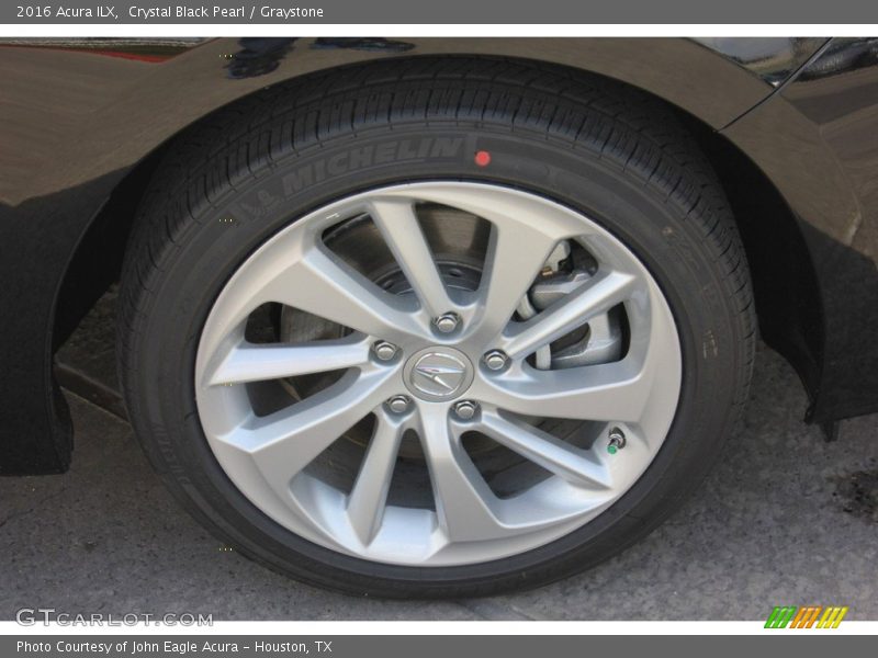 Crystal Black Pearl / Graystone 2016 Acura ILX