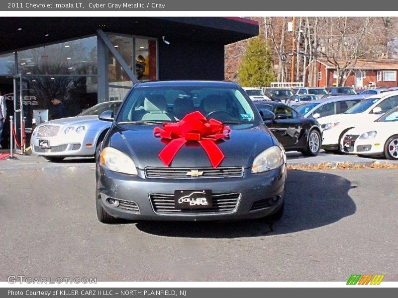 Cyber Gray Metallic / Gray 2011 Chevrolet Impala LT