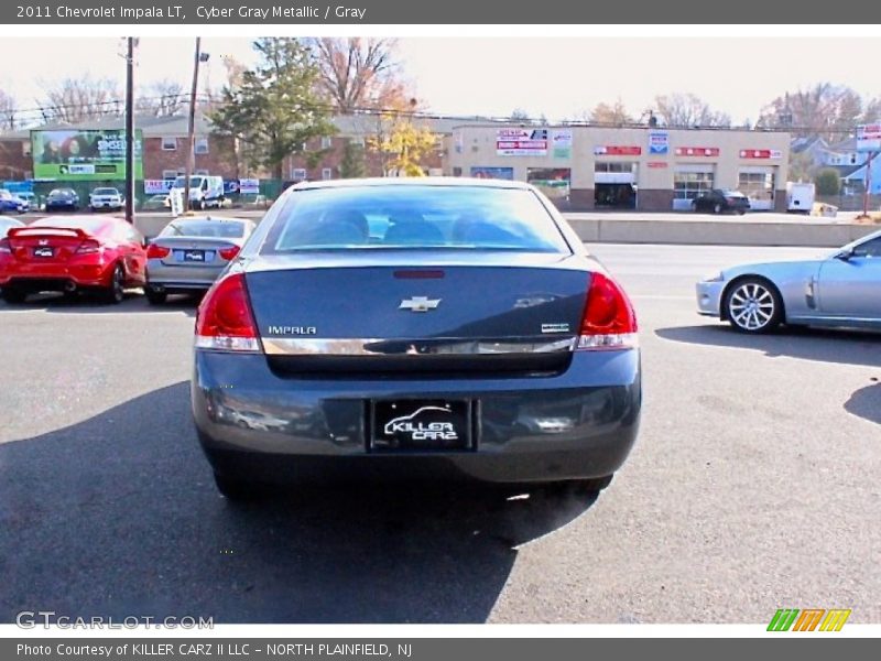 Cyber Gray Metallic / Gray 2011 Chevrolet Impala LT