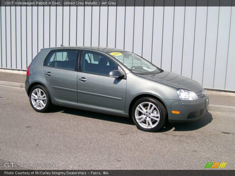 United Grey Metallic / Art Grey 2007 Volkswagen Rabbit 4 Door