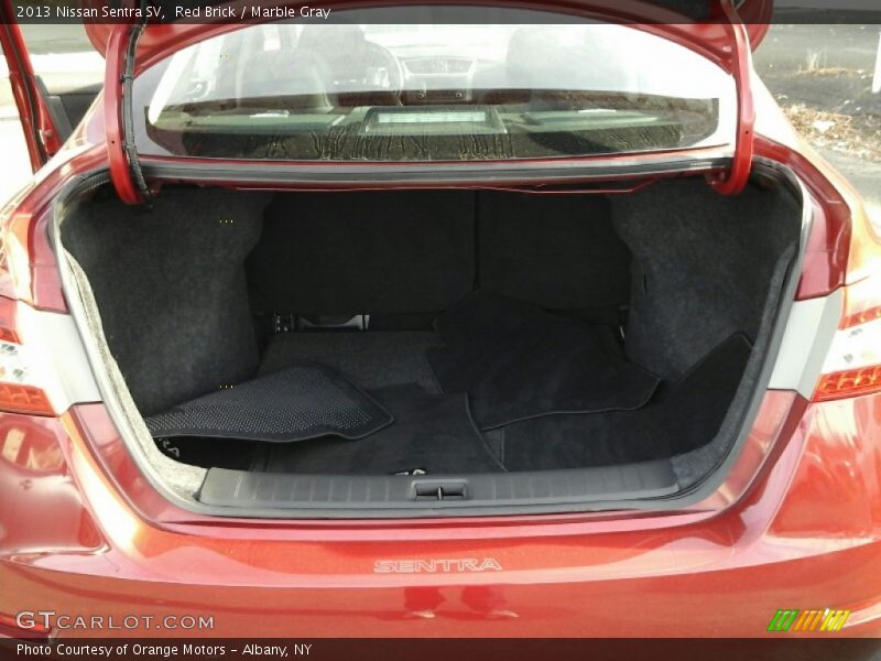 Red Brick / Marble Gray 2013 Nissan Sentra SV