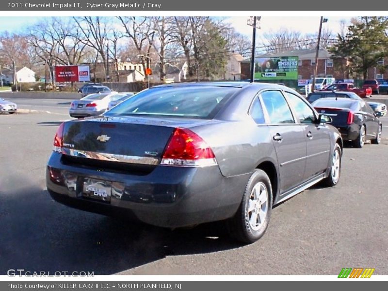 Cyber Gray Metallic / Gray 2011 Chevrolet Impala LT