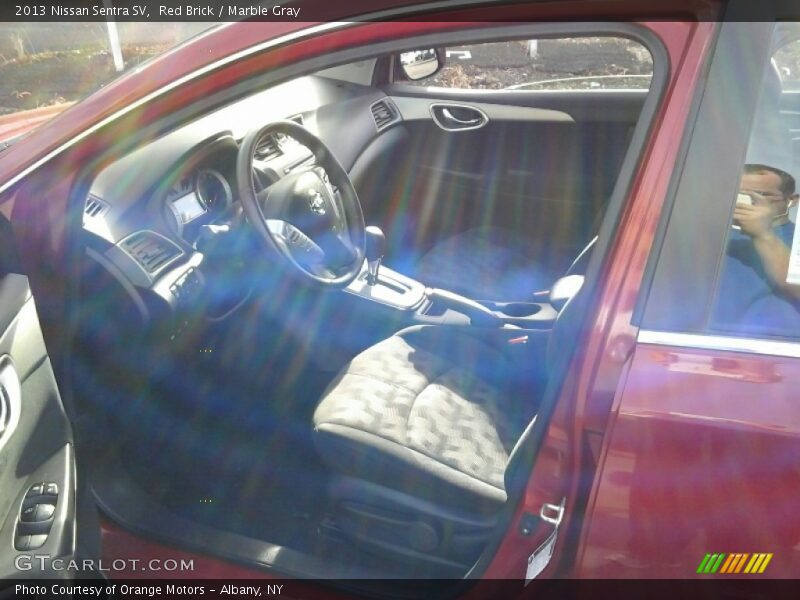 Red Brick / Marble Gray 2013 Nissan Sentra SV