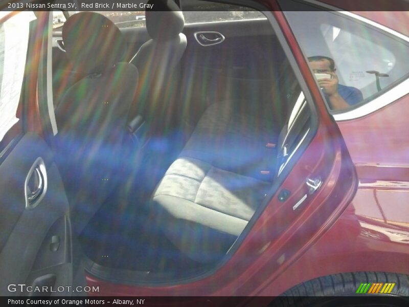 Red Brick / Marble Gray 2013 Nissan Sentra SV