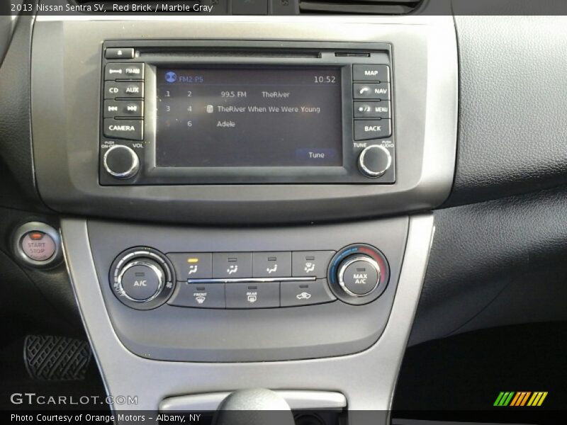 Red Brick / Marble Gray 2013 Nissan Sentra SV