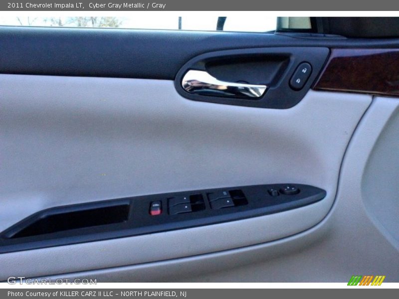 Cyber Gray Metallic / Gray 2011 Chevrolet Impala LT