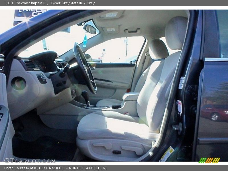 Cyber Gray Metallic / Gray 2011 Chevrolet Impala LT
