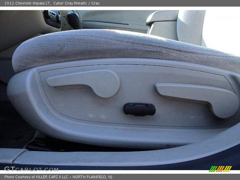 Cyber Gray Metallic / Gray 2011 Chevrolet Impala LT
