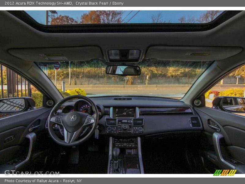 Crystal Black Pearl / Ebony 2012 Acura RDX Technology SH-AWD