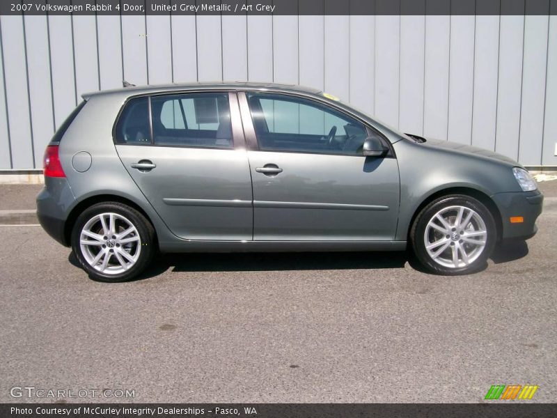 United Grey Metallic / Art Grey 2007 Volkswagen Rabbit 4 Door