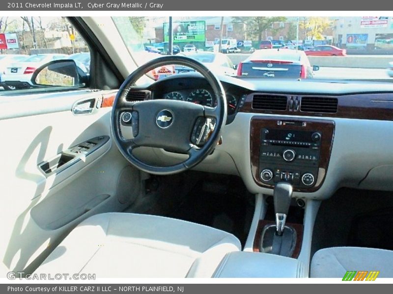 Cyber Gray Metallic / Gray 2011 Chevrolet Impala LT