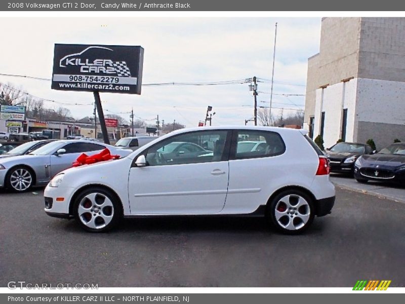 Candy White / Anthracite Black 2008 Volkswagen GTI 2 Door