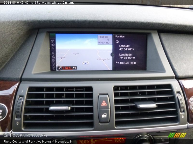 Alpine White / Cinnamon 2011 BMW X5 xDrive 35i