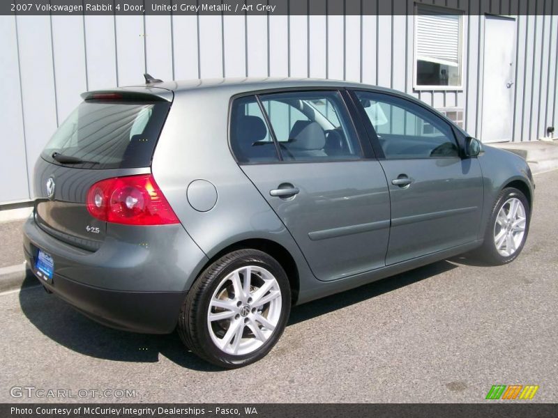 United Grey Metallic / Art Grey 2007 Volkswagen Rabbit 4 Door