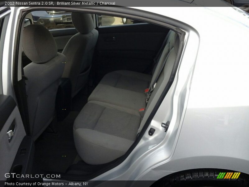 Brilliant Silver Metallic / Charcoal 2012 Nissan Sentra 2.0 SR