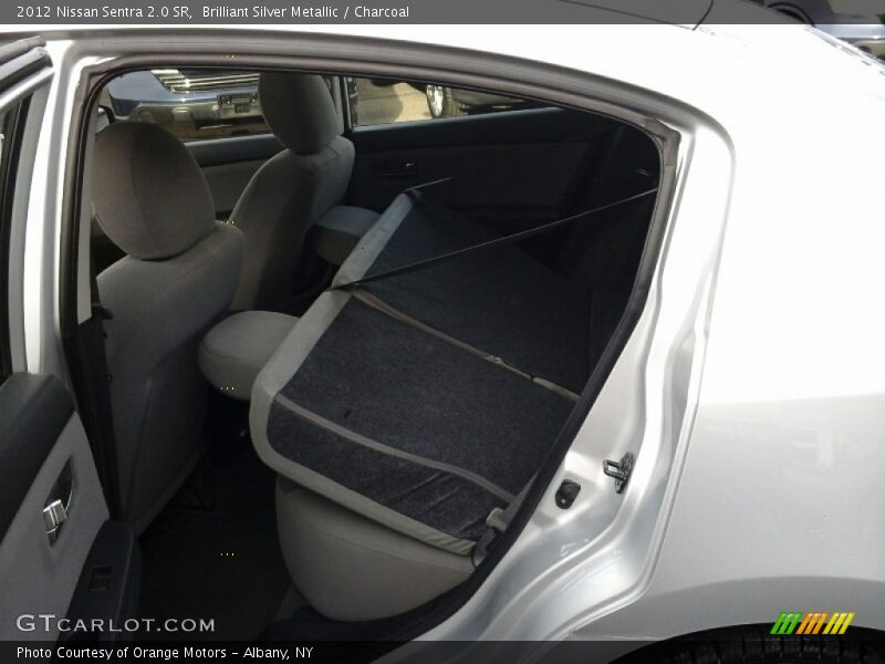 Brilliant Silver Metallic / Charcoal 2012 Nissan Sentra 2.0 SR