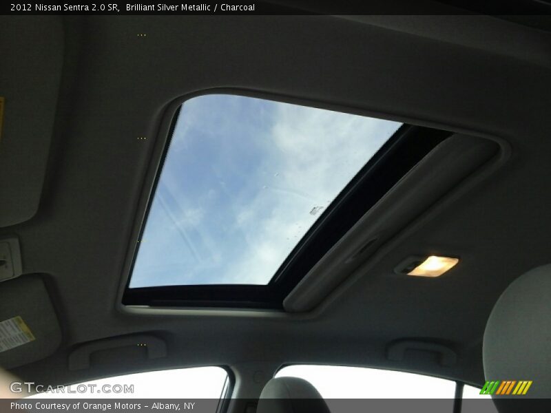 Brilliant Silver Metallic / Charcoal 2012 Nissan Sentra 2.0 SR