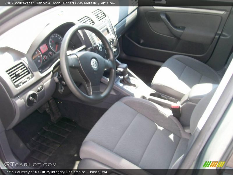 United Grey Metallic / Art Grey 2007 Volkswagen Rabbit 4 Door