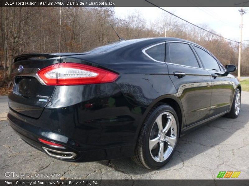 Dark Side / Charcoal Black 2014 Ford Fusion Titanium AWD