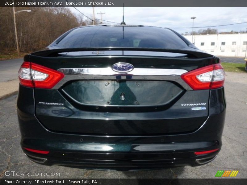Dark Side / Charcoal Black 2014 Ford Fusion Titanium AWD