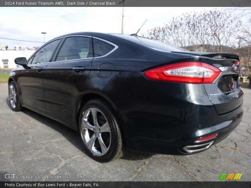 Dark Side / Charcoal Black 2014 Ford Fusion Titanium AWD