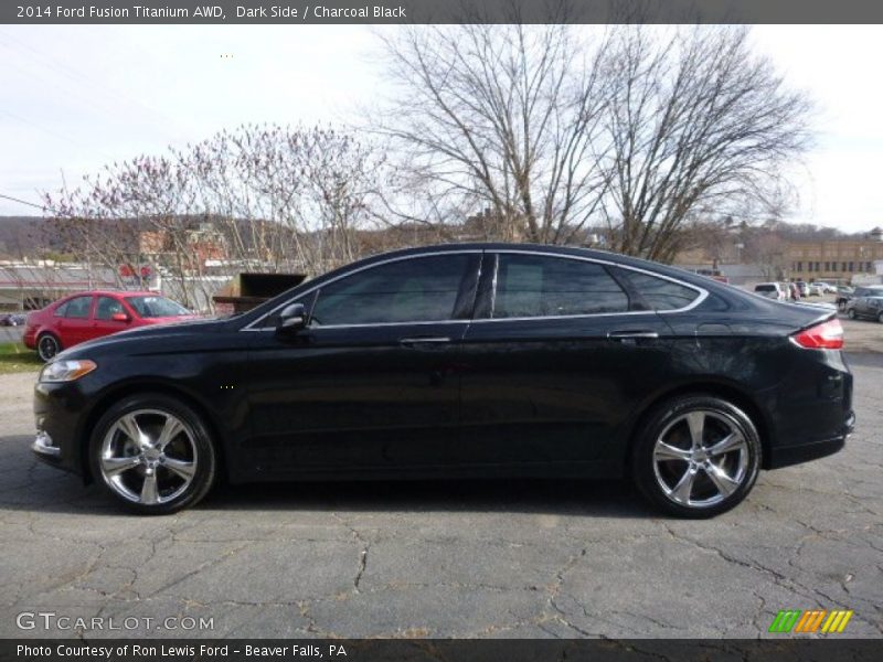 Dark Side / Charcoal Black 2014 Ford Fusion Titanium AWD