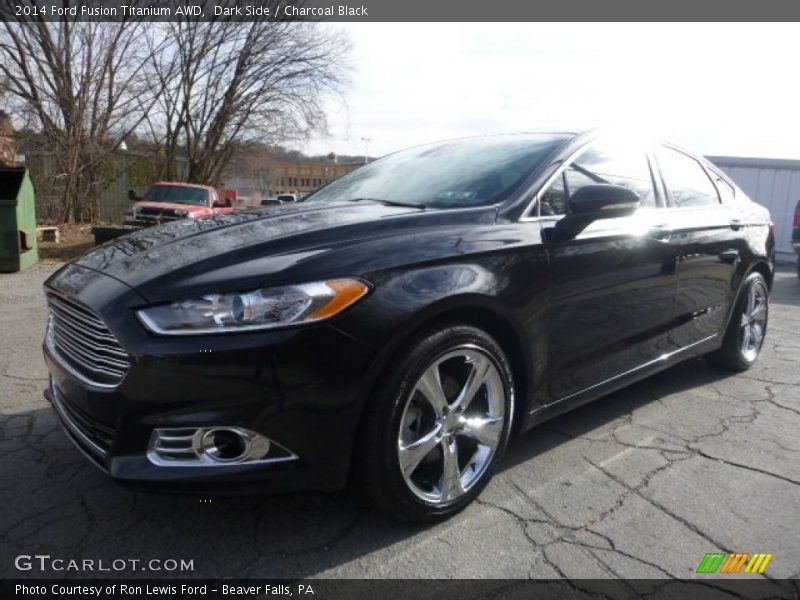 Dark Side / Charcoal Black 2014 Ford Fusion Titanium AWD
