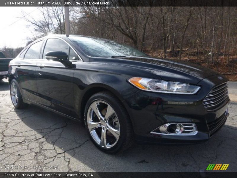 Dark Side / Charcoal Black 2014 Ford Fusion Titanium AWD