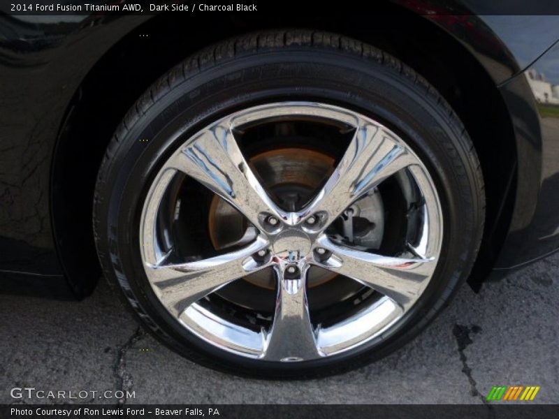 Dark Side / Charcoal Black 2014 Ford Fusion Titanium AWD