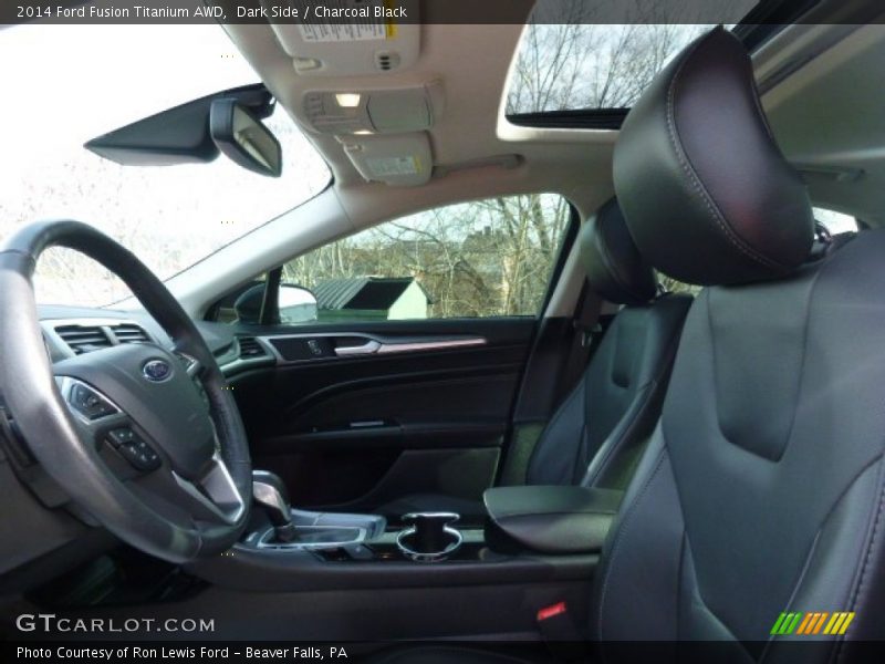 Dark Side / Charcoal Black 2014 Ford Fusion Titanium AWD