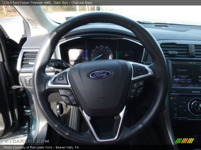 Dark Side / Charcoal Black 2014 Ford Fusion Titanium AWD
