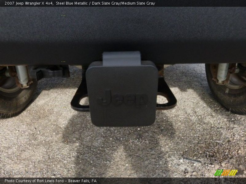 Steel Blue Metallic / Dark Slate Gray/Medium Slate Gray 2007 Jeep Wrangler X 4x4