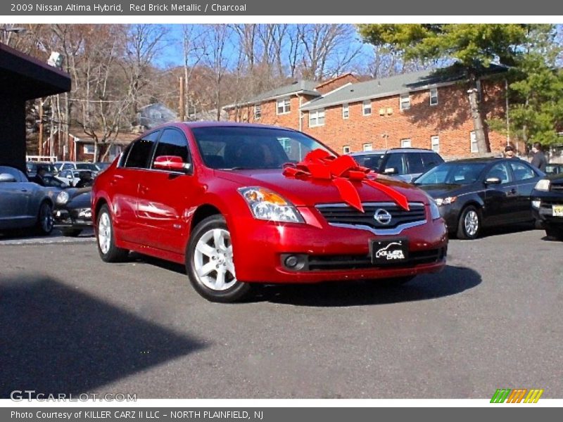 Red Brick Metallic / Charcoal 2009 Nissan Altima Hybrid
