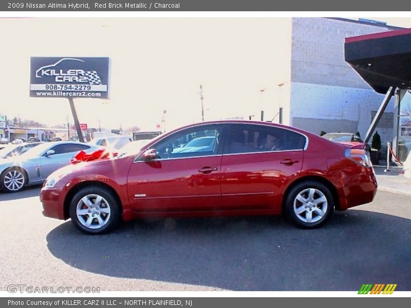 Red Brick Metallic / Charcoal 2009 Nissan Altima Hybrid