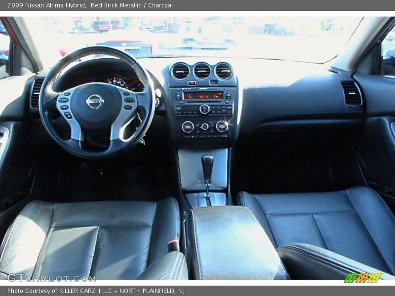 Red Brick Metallic / Charcoal 2009 Nissan Altima Hybrid