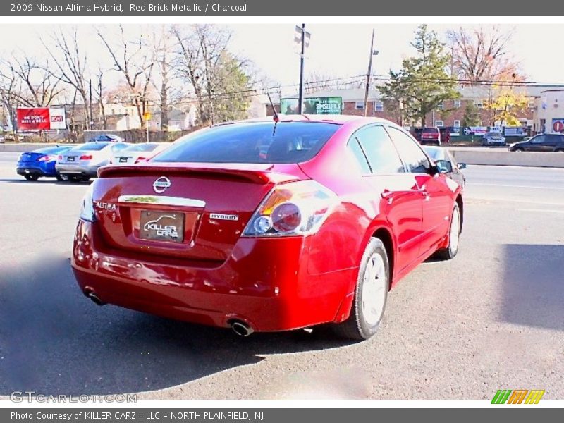 Red Brick Metallic / Charcoal 2009 Nissan Altima Hybrid