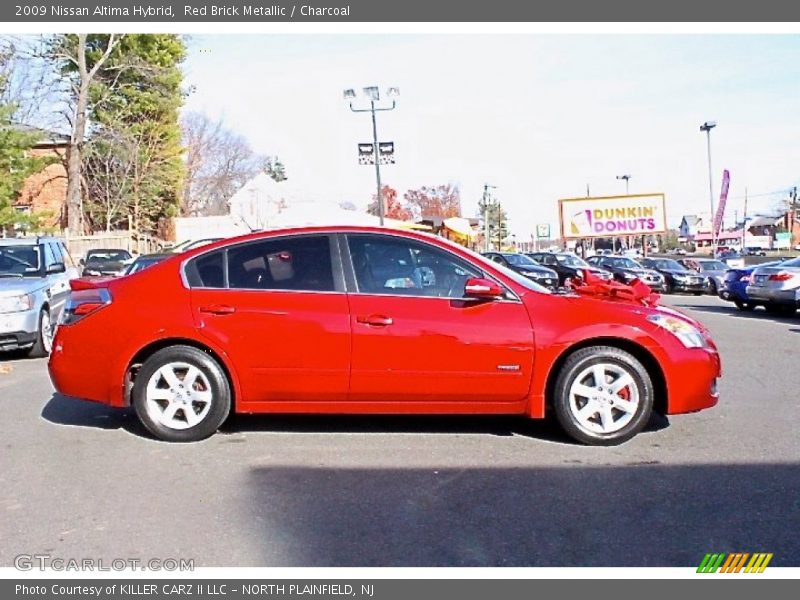 Red Brick Metallic / Charcoal 2009 Nissan Altima Hybrid