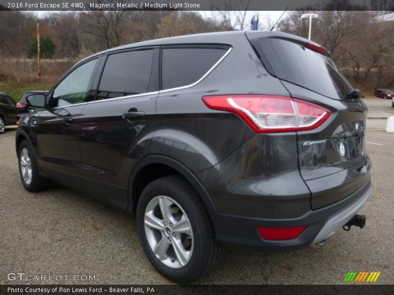 Magnetic Metallic / Medium Light Stone 2016 Ford Escape SE 4WD